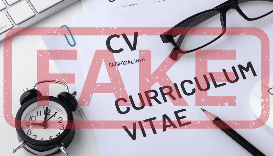 4 Fake CV