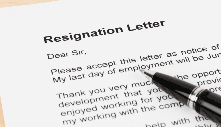 Resignation 2