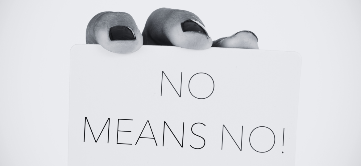 No means no